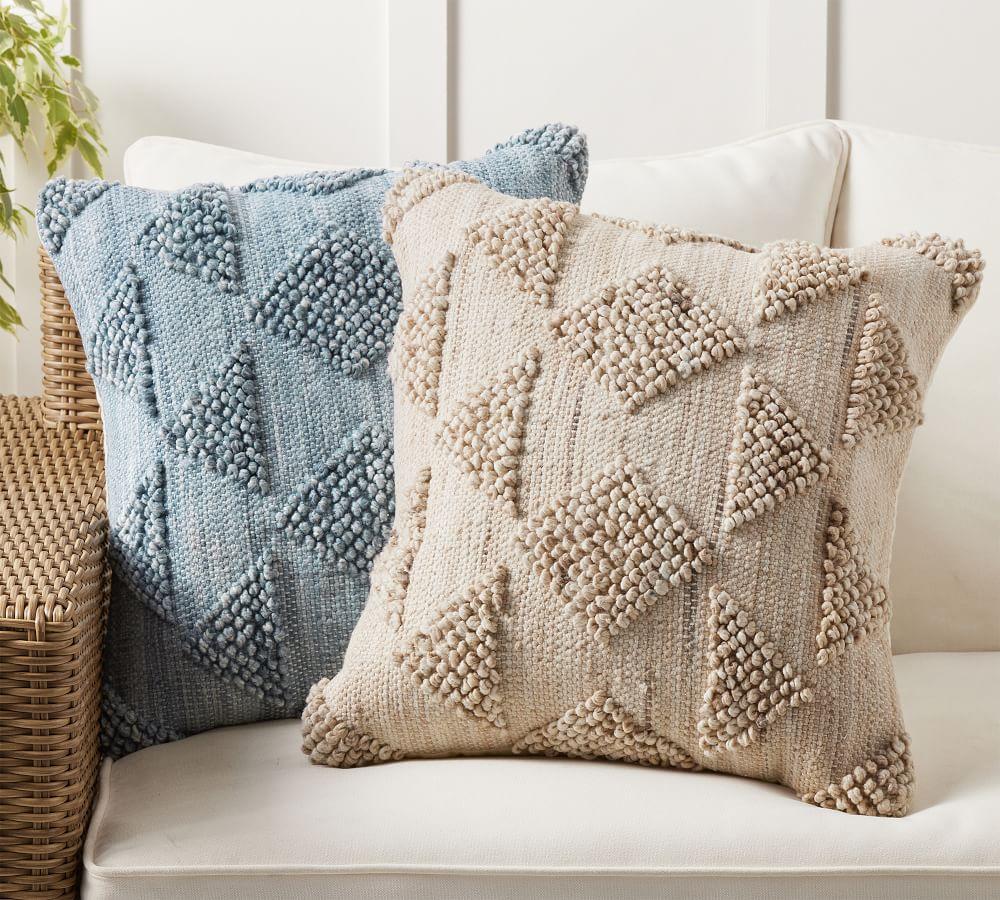 Mauri Textured Indoor Outdoor Cushion Pottery Barn Australia